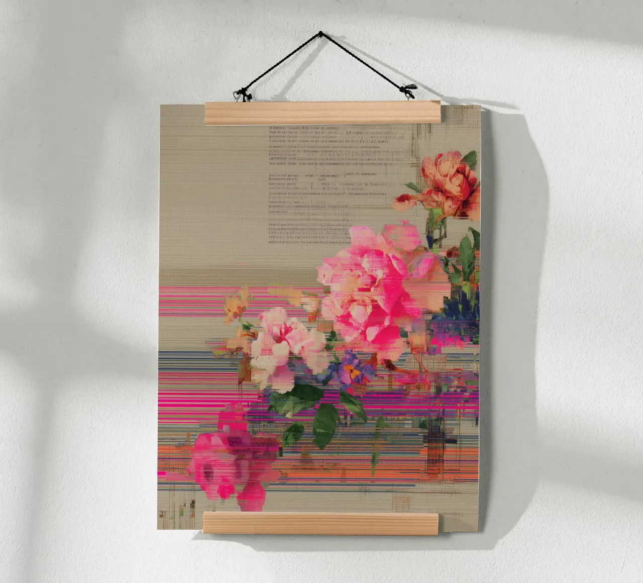 Fiori freschi: un'esplosione di colore poster da Carinaprint