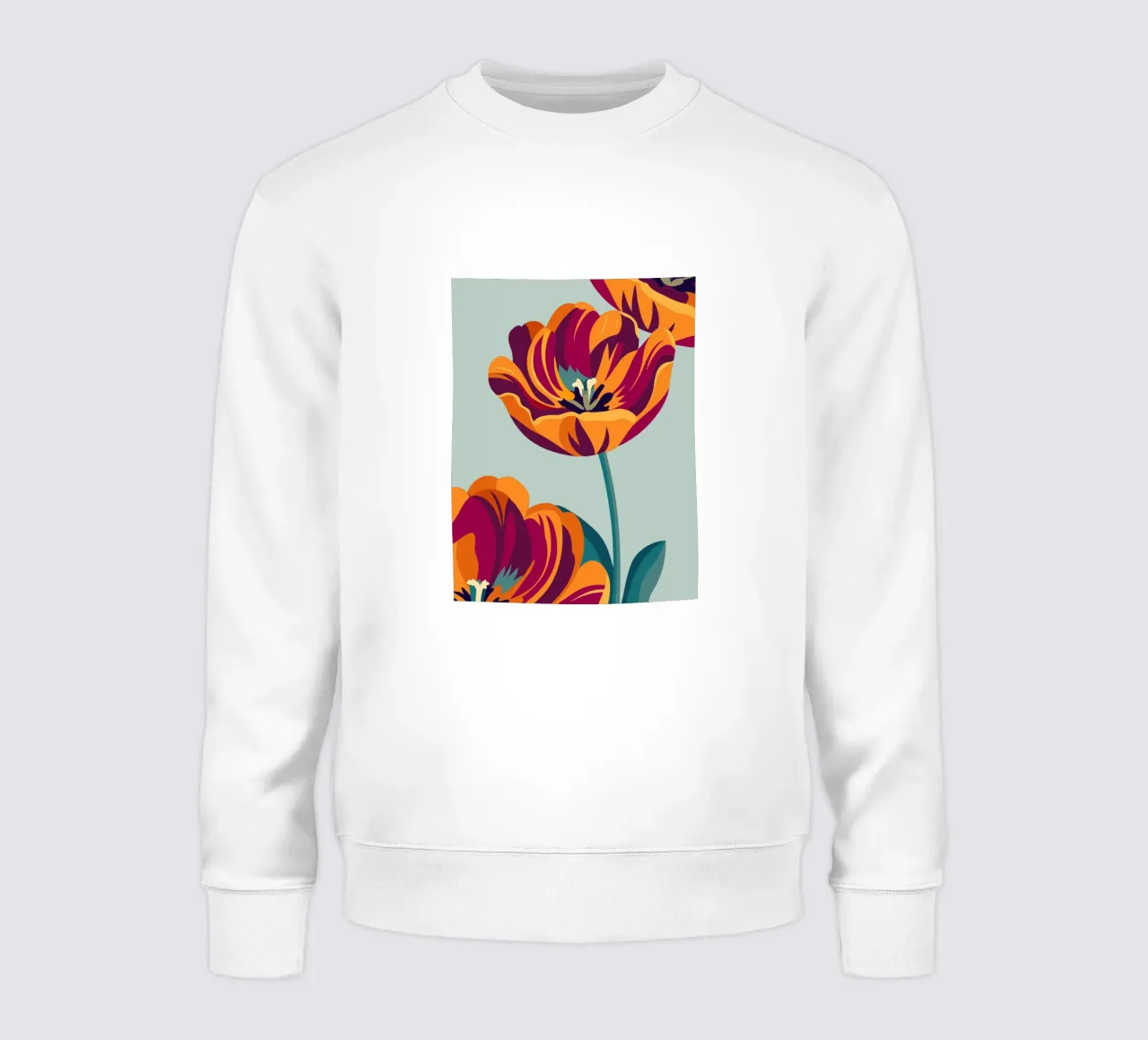 Tulipanes sudadera de HAPPY SHOP