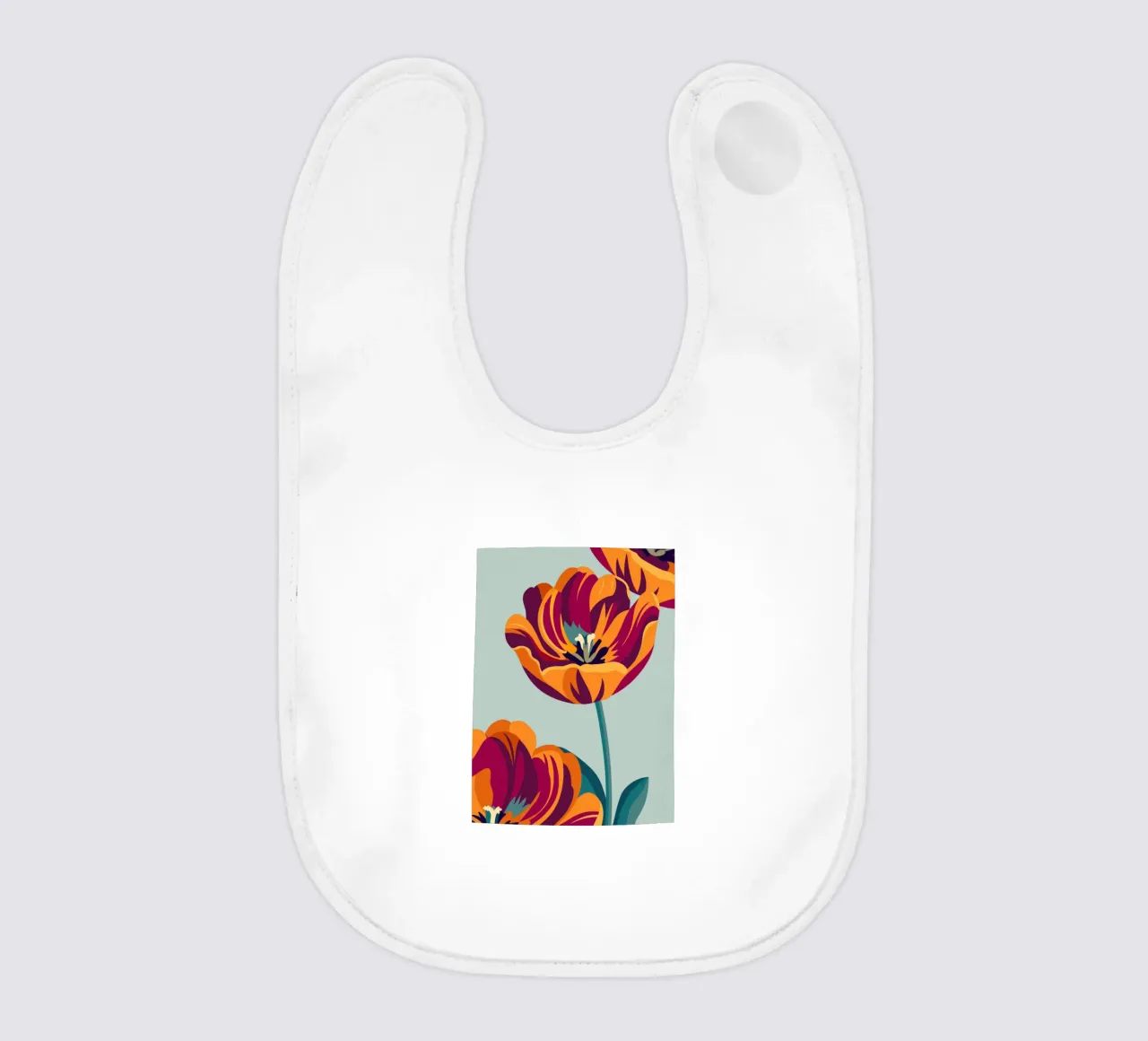 Tulipani bavaglino da HAPPY SHOP