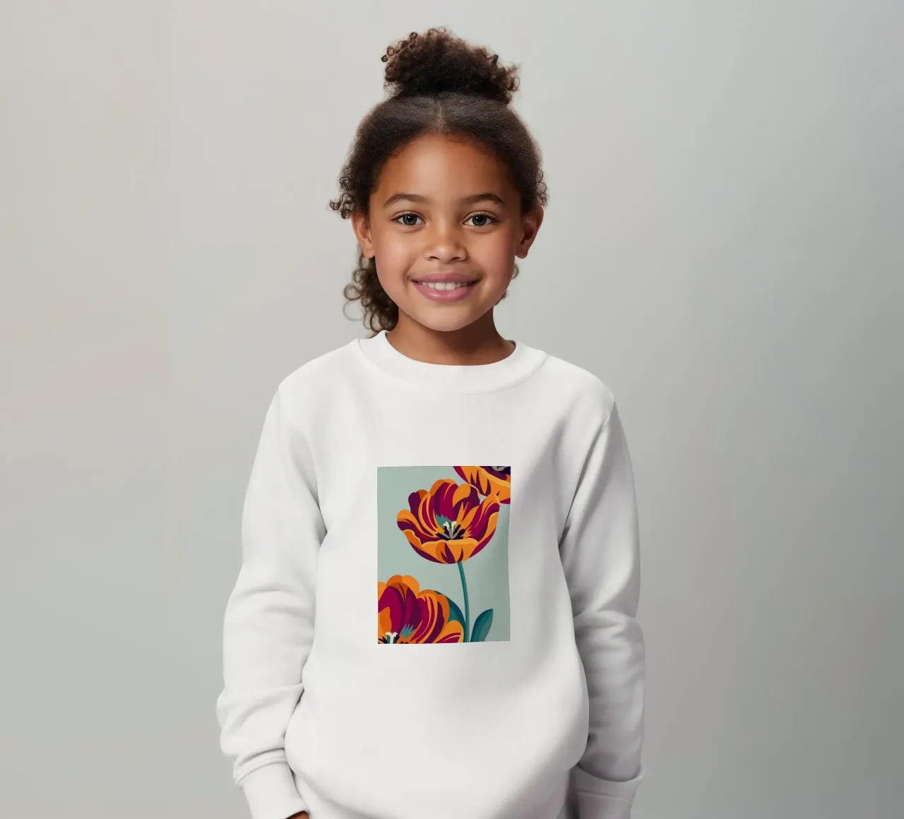 Tulipani felpa bambino da HAPPY SHOP