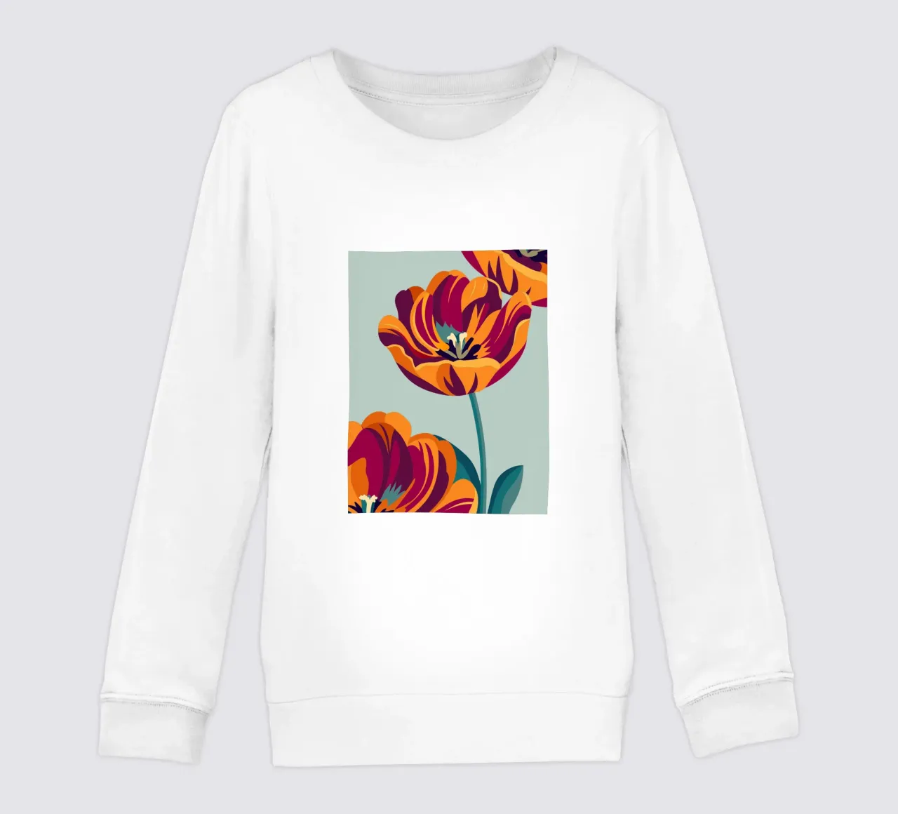Tulipani felpa bambino da HAPPY SHOP