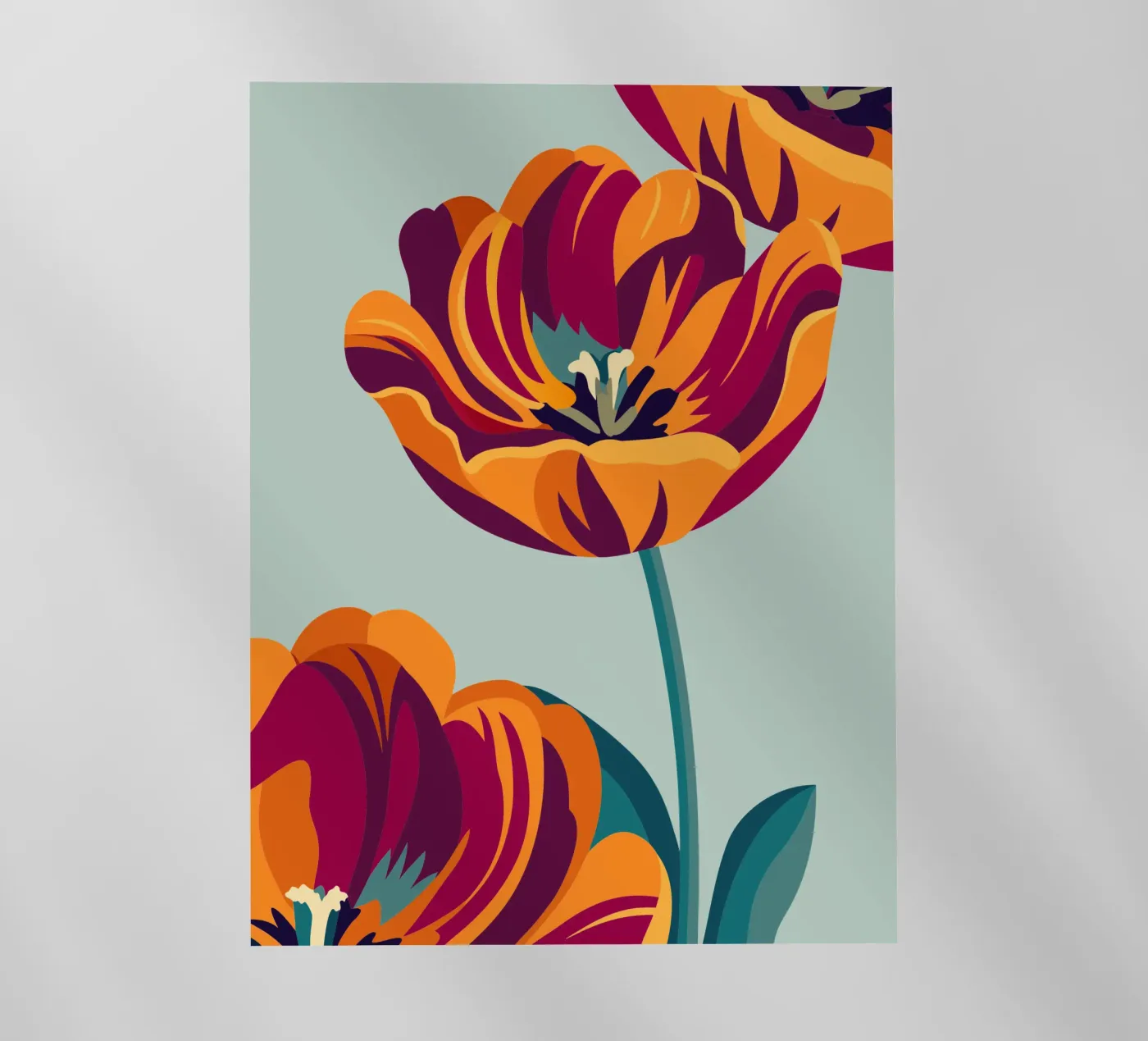 Tulipani pellicola backlit da HAPPY SHOP