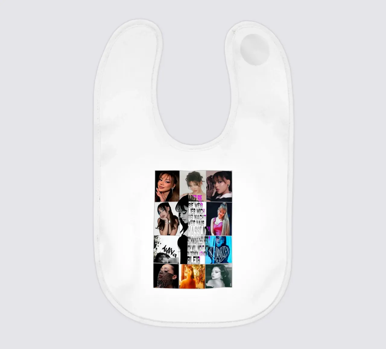 ayliva tour 2025 baby bib by AudioLibrary