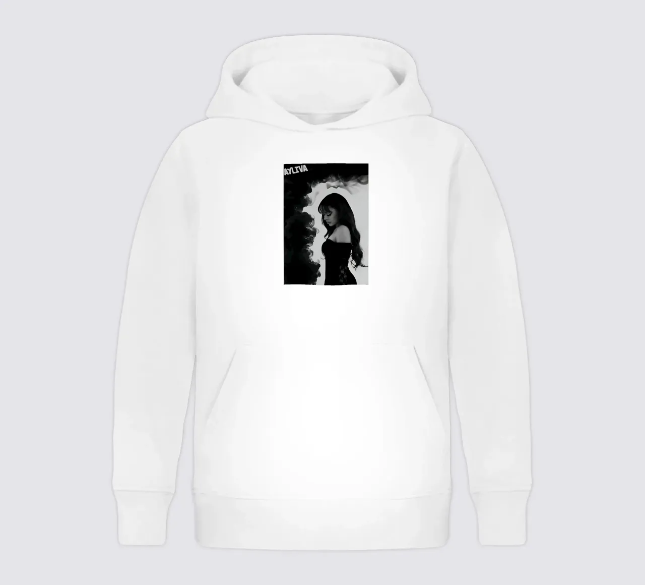 ay ay ayliva felpa bambino con cappuccio da AudioLibrary