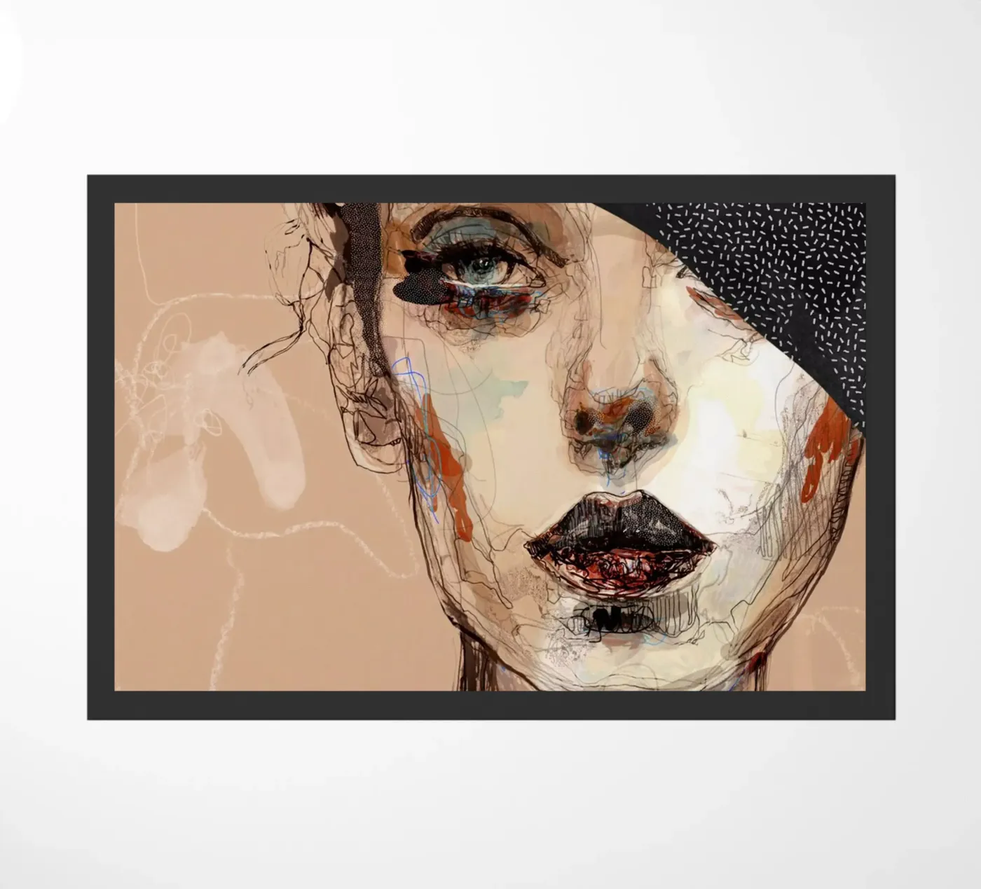 no doubt doormat by Giulio Iurissevich