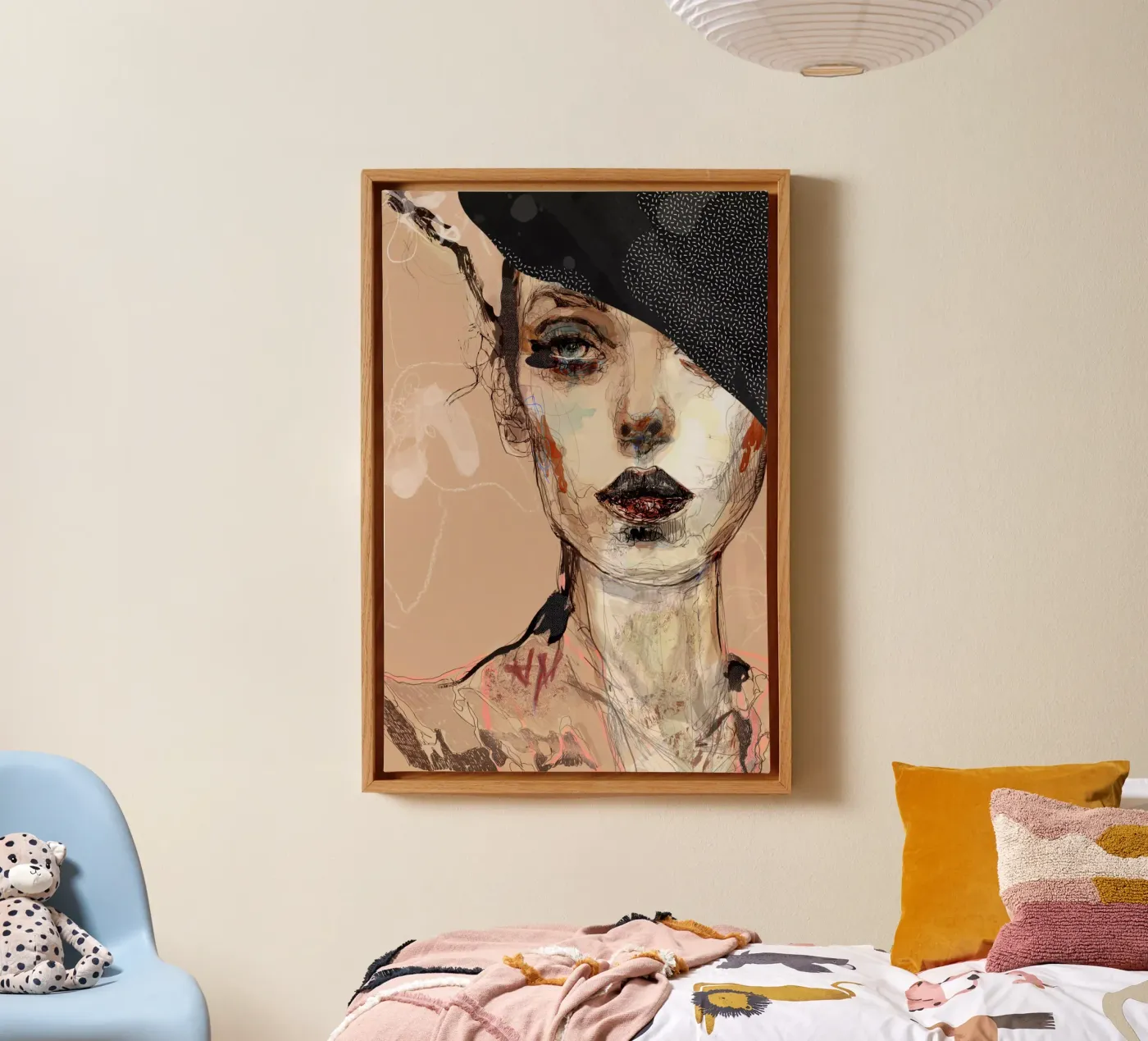 no doubt canvas by Giulio Iurissevich