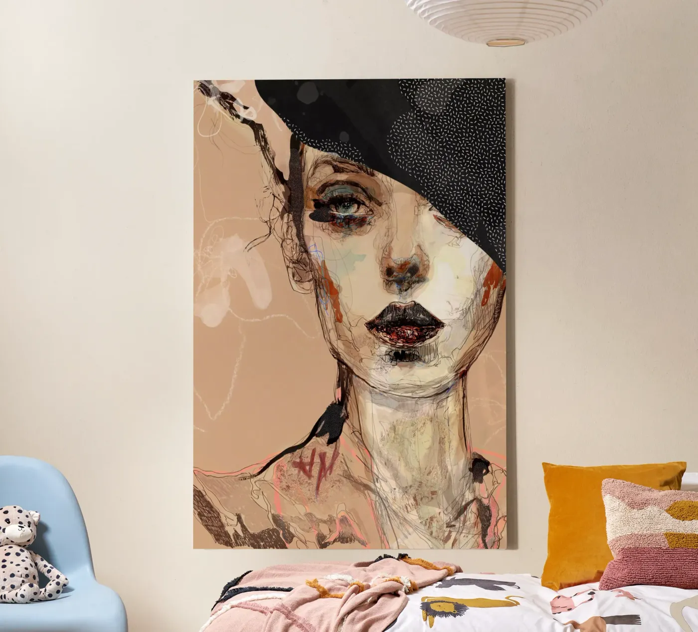 no doubt canvas by Giulio Iurissevich