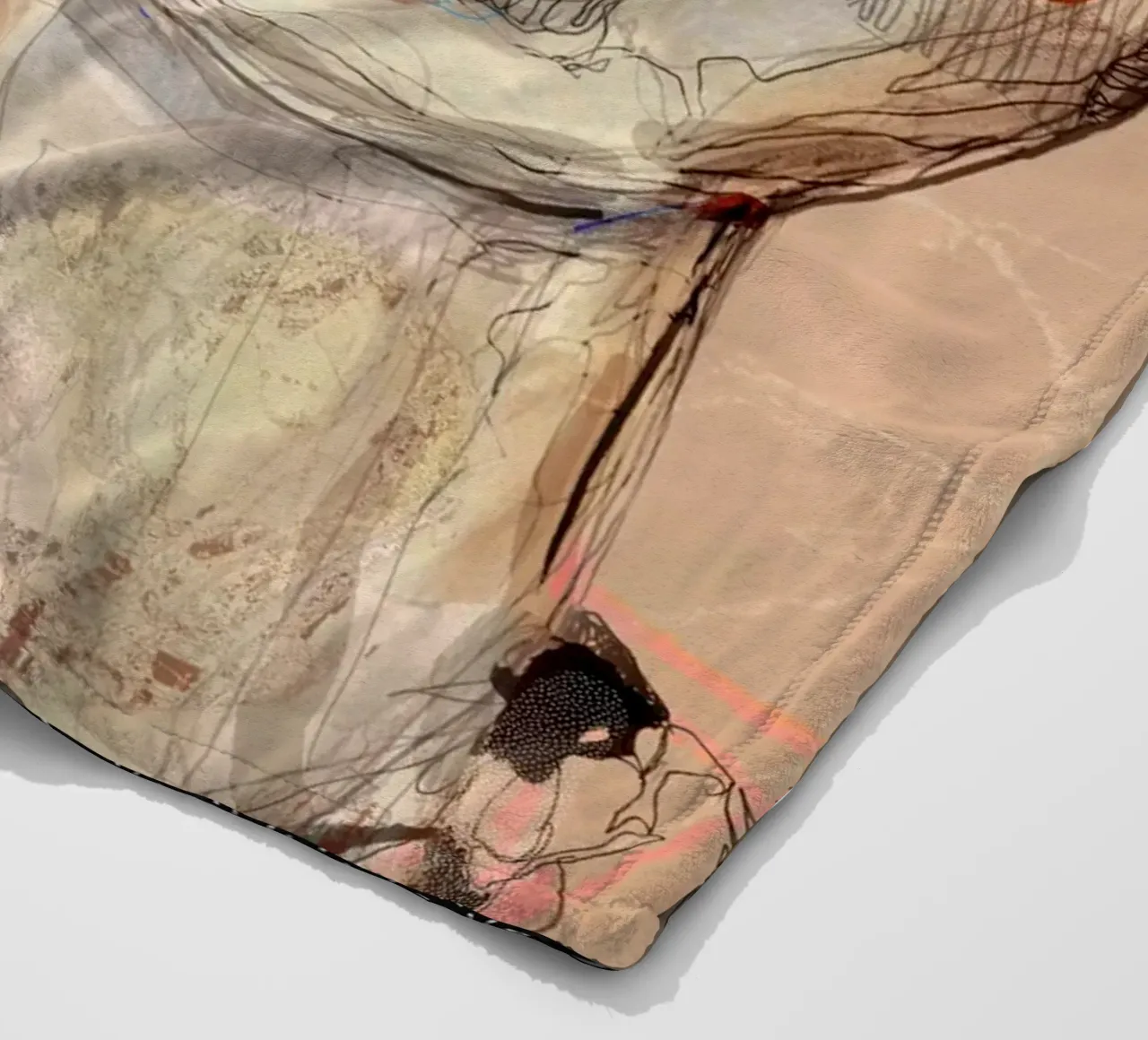 no doubt fleecedeken van Giulio Iurissevich