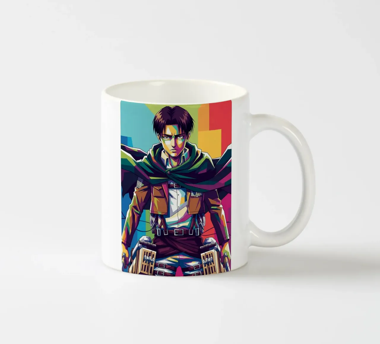 Attacco su Titano - Levi Ackerman (1) tazza in ceramica da Hantamrata