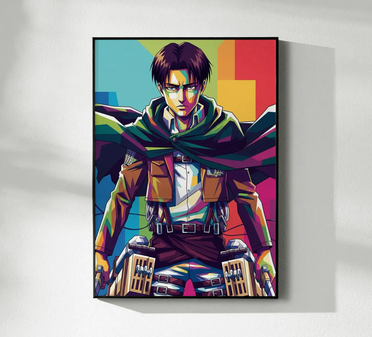 Attacco su Titano - Levi Ackerman (1) plexiglass da Hantamrata