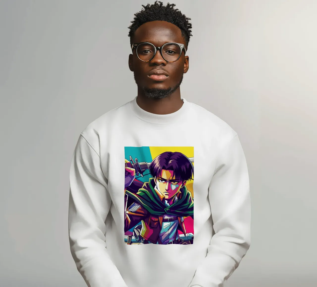 Attack On Titan - Levi Ackerman (2) sudadera de Hantamrata