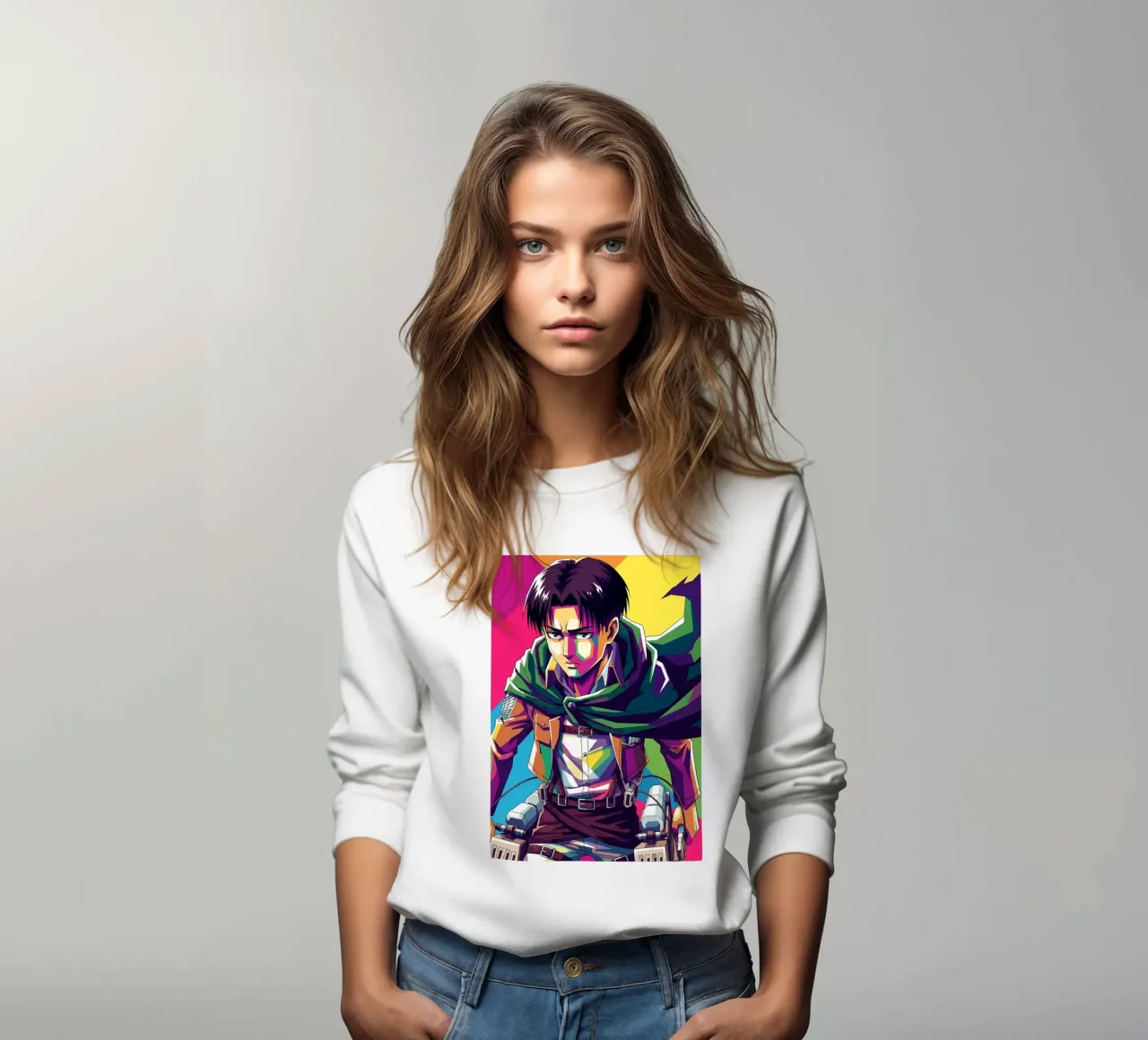 Attack On Titan - Levi Ackerman (3) felpa da Hantamrata