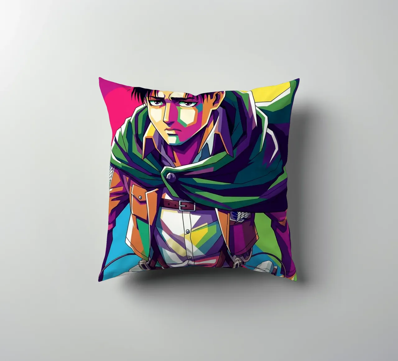 Attack On Titan - Levi Ackerman (3) cuscino da Hantamrata