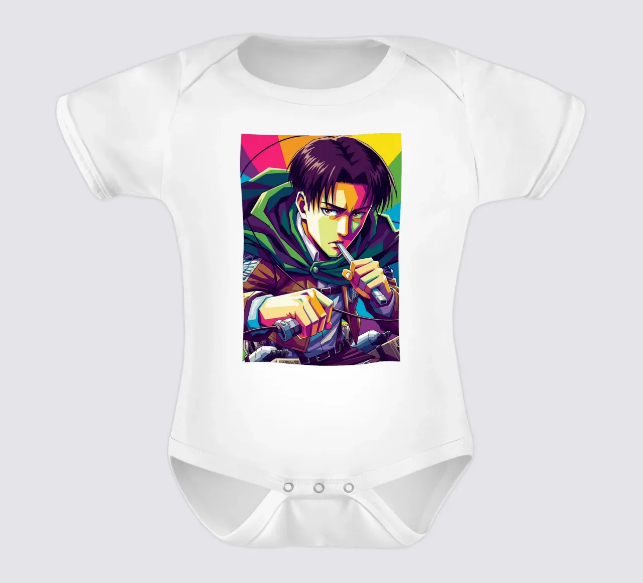 Attack On Titan - Levi Ackerman (4) body de bebé de Hantamrata