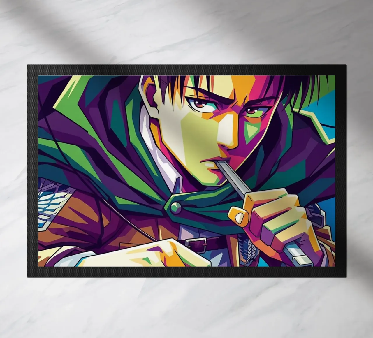 Attacco su Titano - Levi Ackerman (4) zerbino da Hantamrata