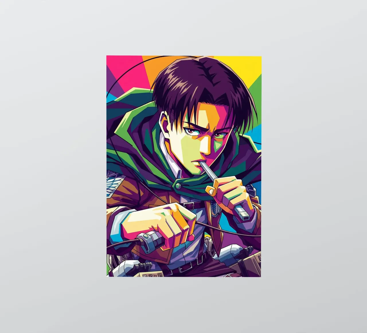 Attack On Titan - Levi Ackerman (4) autocollant de Hantamrata