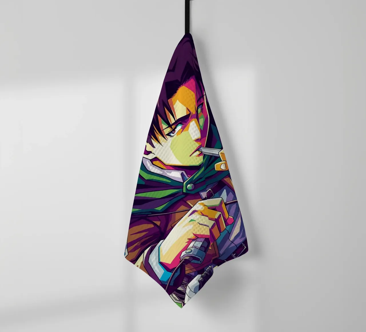 Attack On Titan - Levi Ackerman (4) paño de cocina de Hantamrata