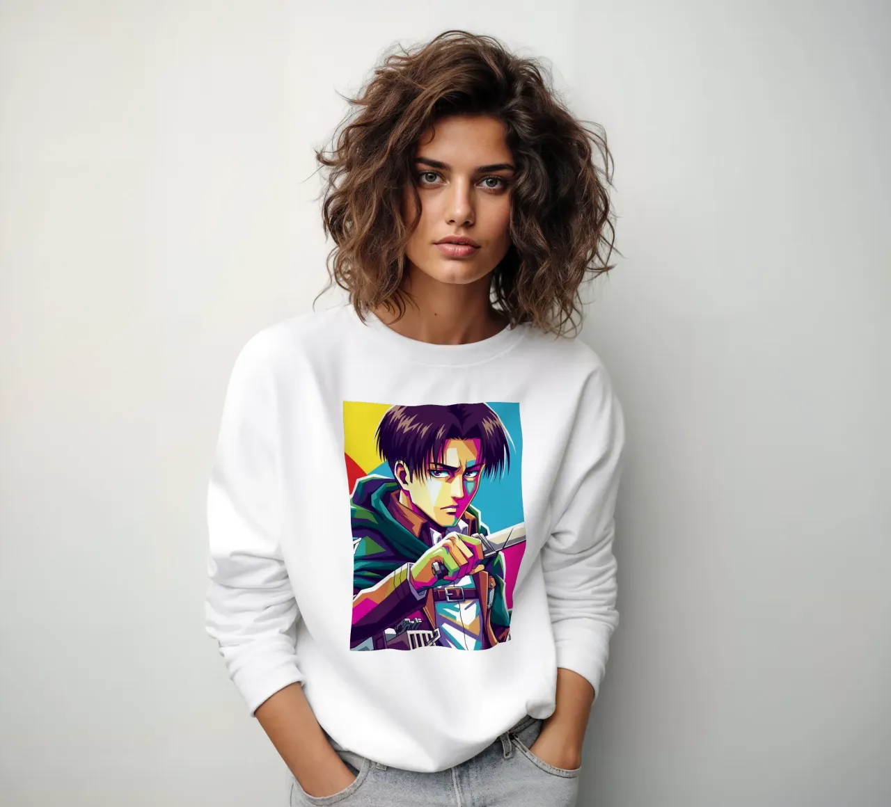 Attack On Titan - Levi Ackerman (5) sudadera de Hantamrata