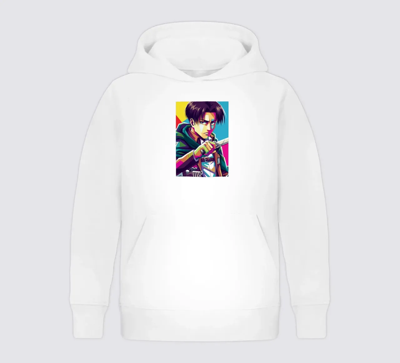 Attack On Titan - Levi Ackerman (5) sudadera con capucha para niño de Hantamrata