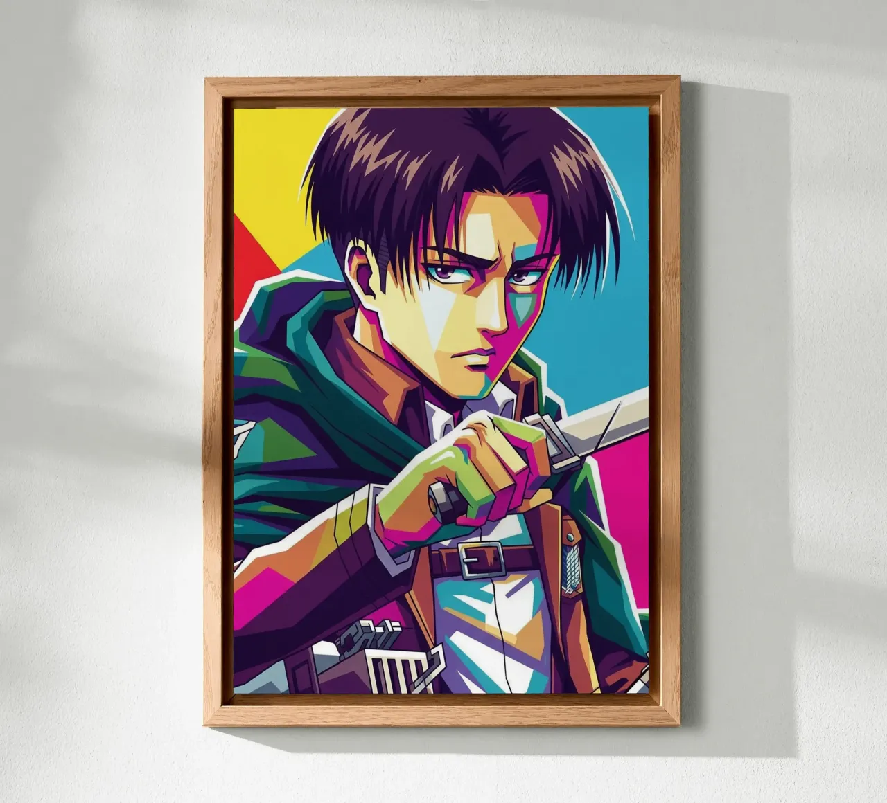 Attack On Titan - Levi Ackerman (5) aluminio dibond de Hantamrata