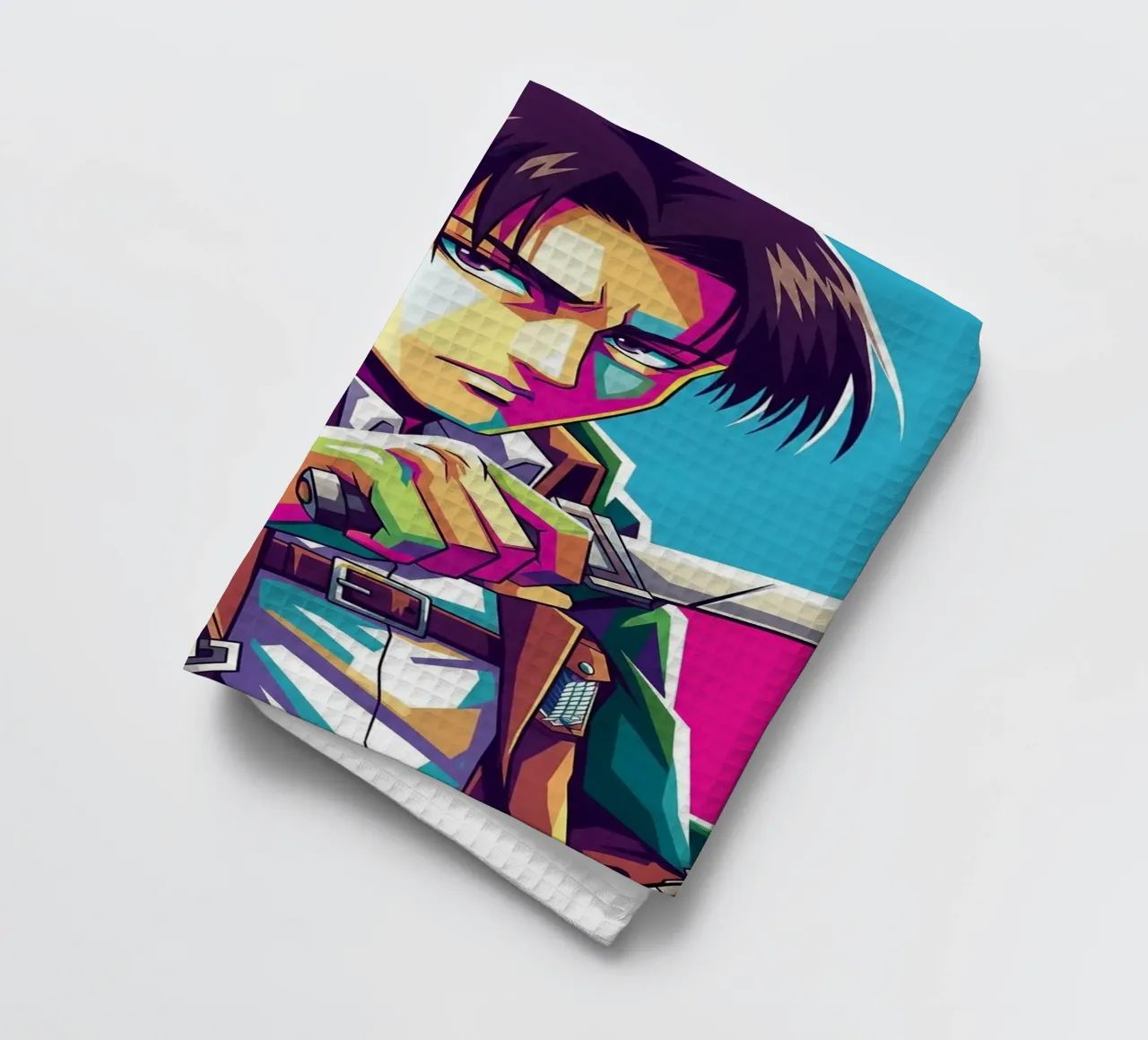 Attack On Titan - Levi Ackerman (5) paño de cocina de Hantamrata