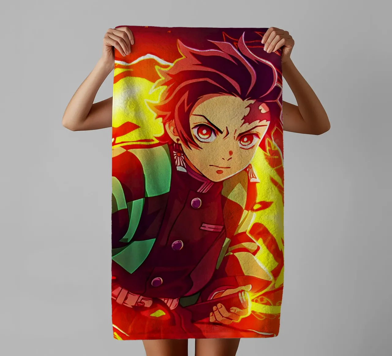 Tanjiro asciugamano da bagno da Anime Place