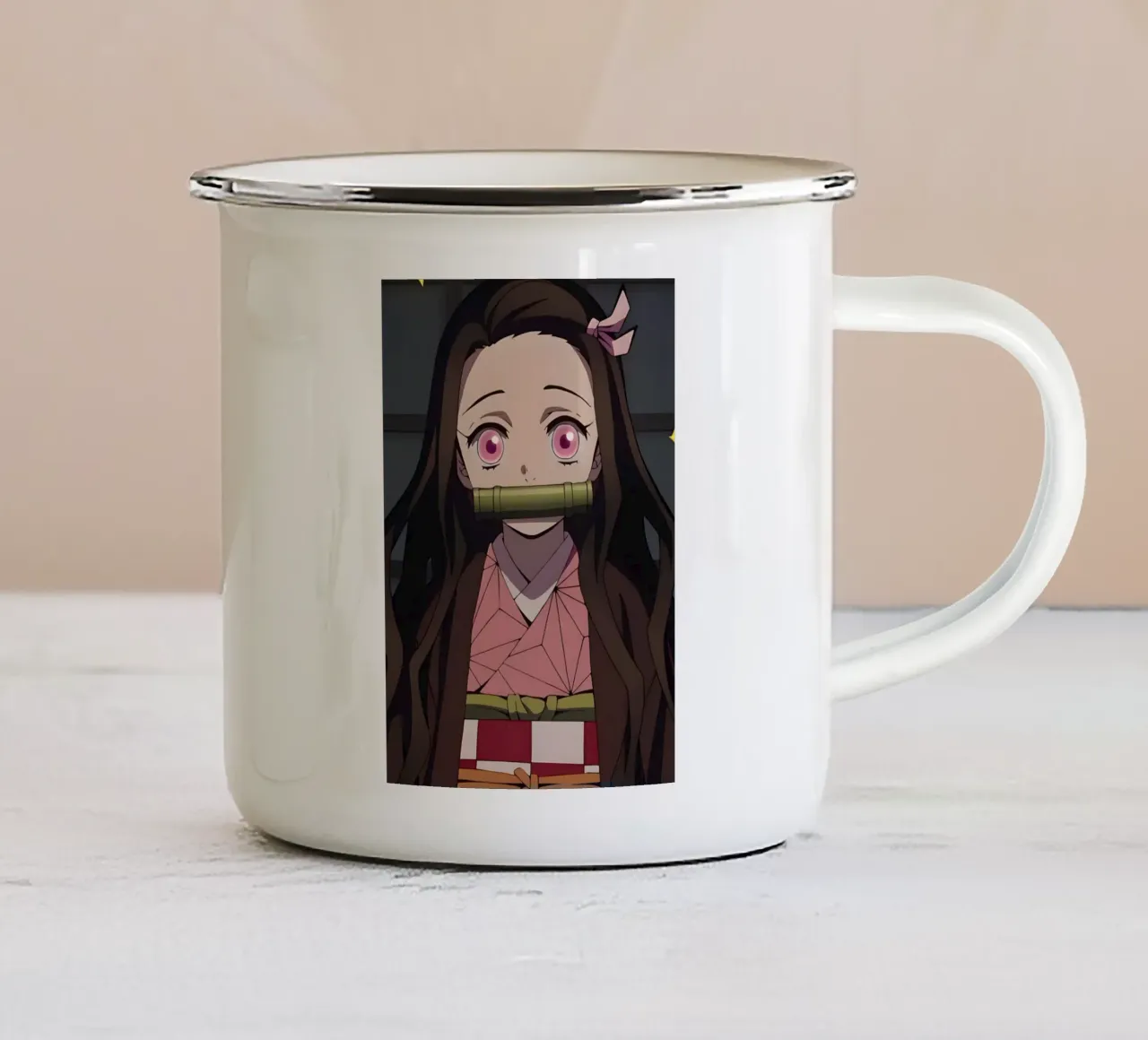Netzuko tazza in smalto da Anime Place