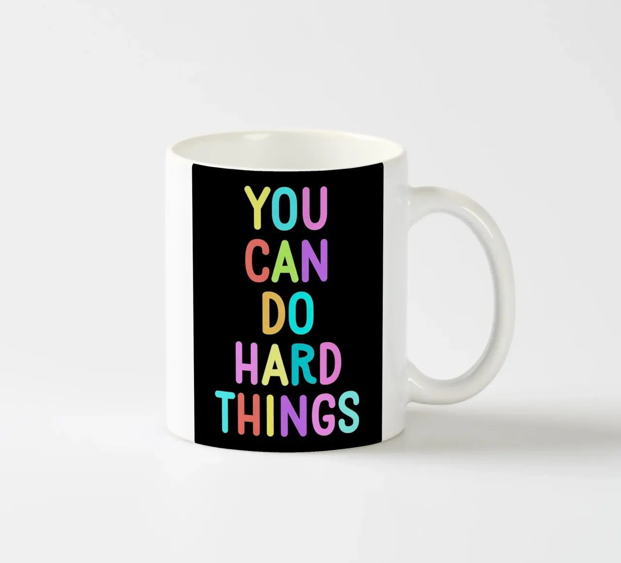 Vous pouvez faire des choses difficiles mug en céramique de Ashley Studio