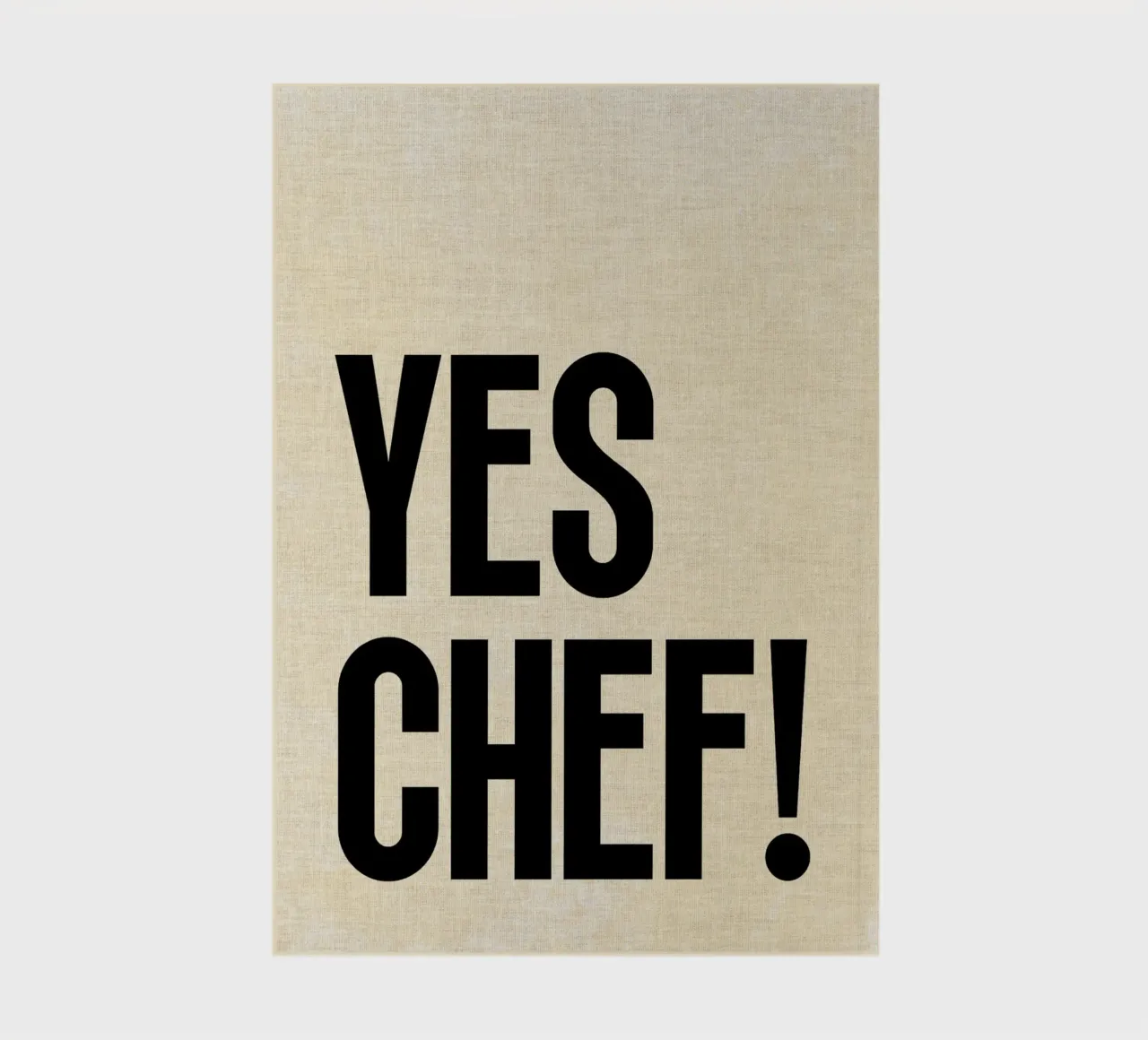 Yes Chef ! carnet de notes de Ashley Studio