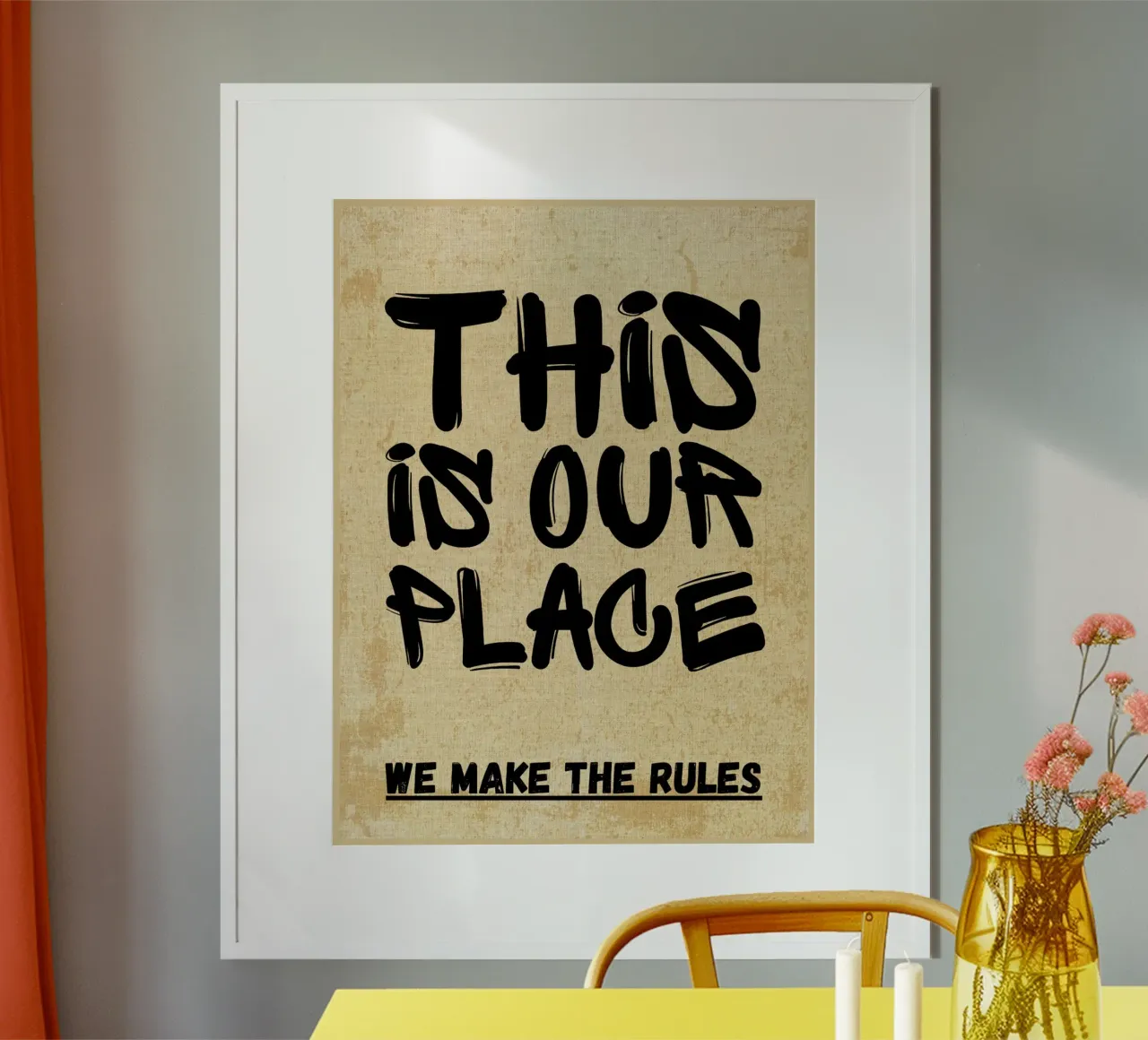 Questo è il nostro posto poster da Ashley Studio