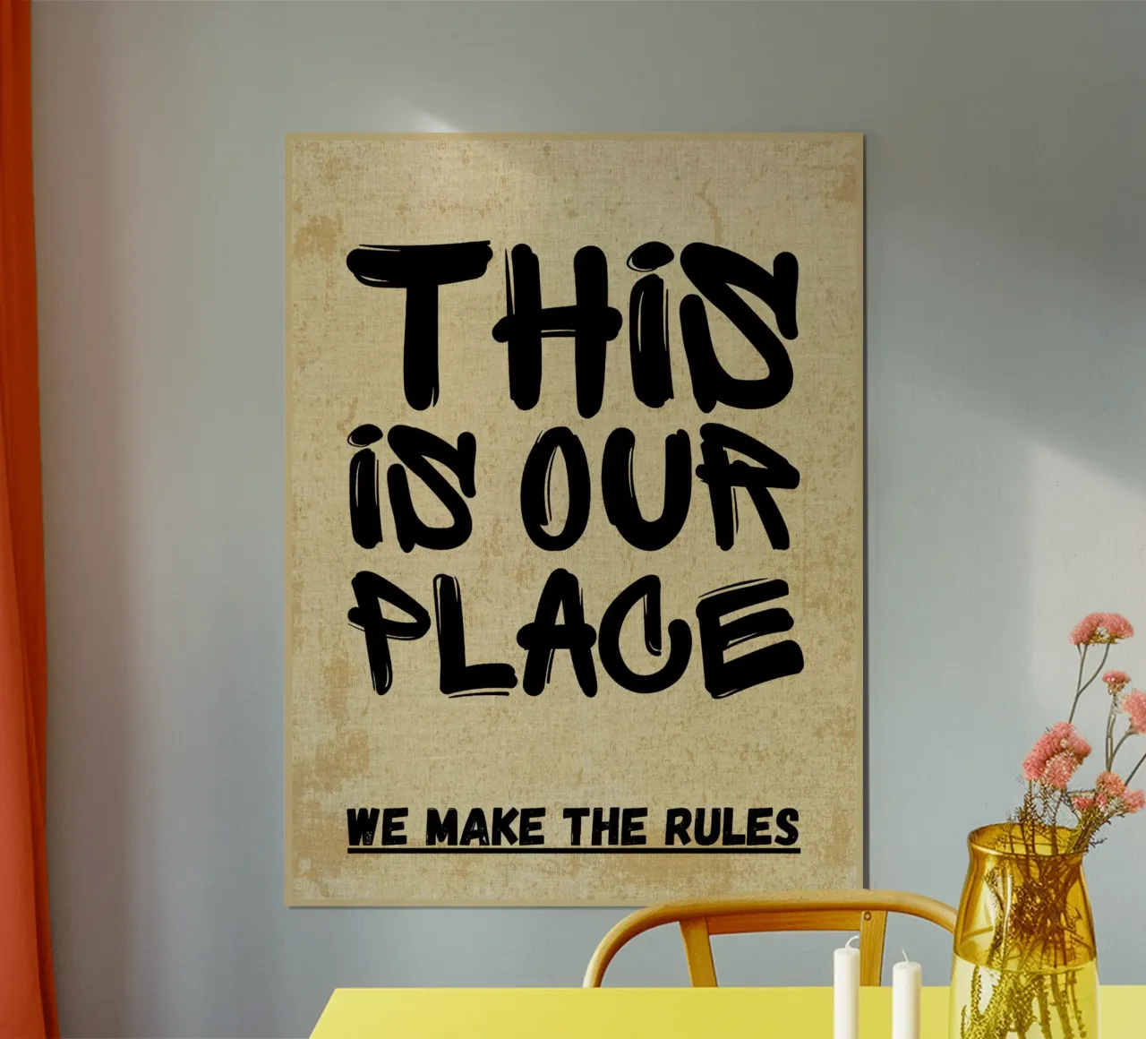 Questo è il nostro posto poster da Ashley Studio