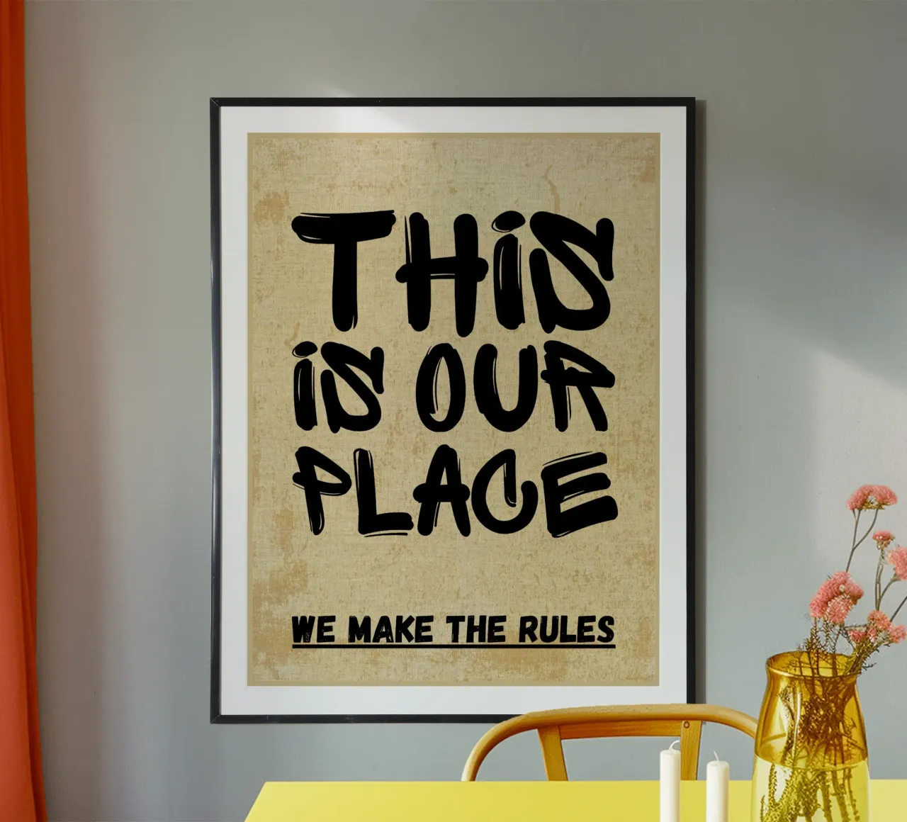 Questo è il nostro posto poster da Ashley Studio