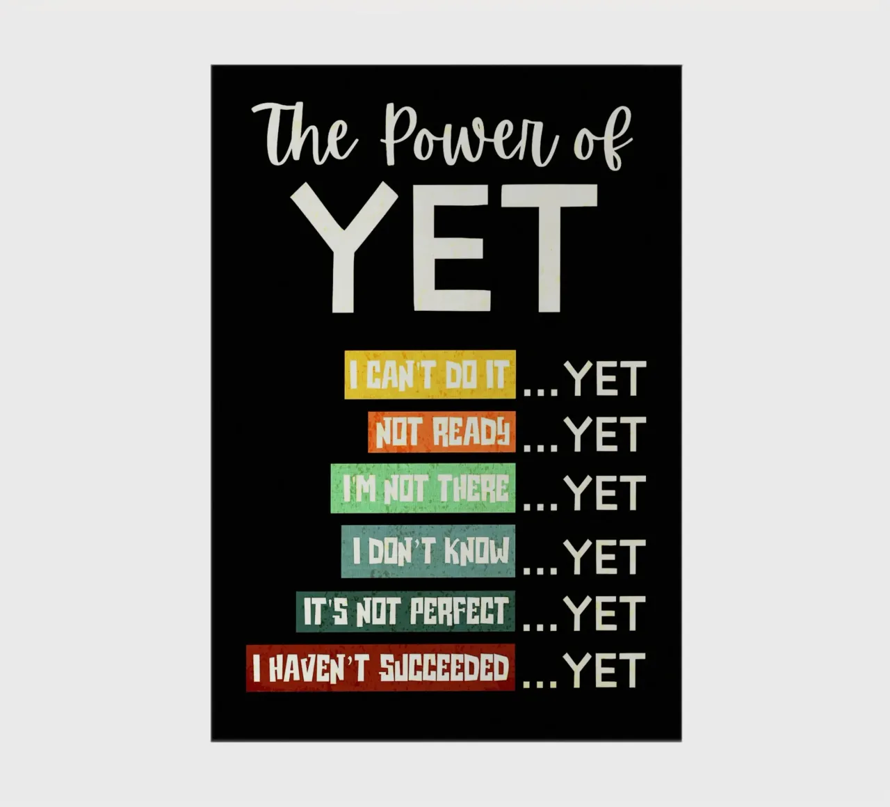The Power of Yet notebook by Ashley Studio
