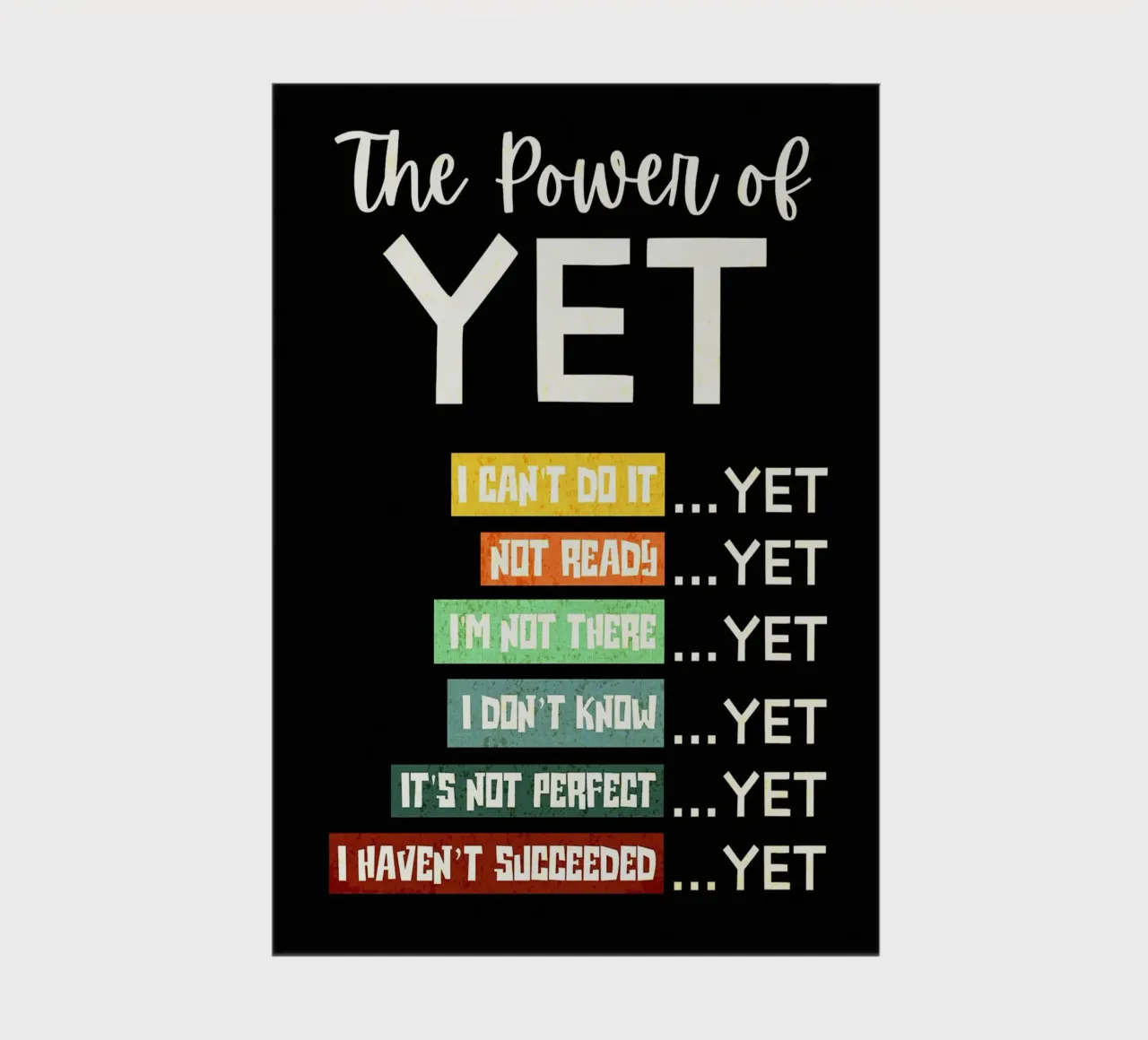 The Power of Yet notebook by Ashley Studio