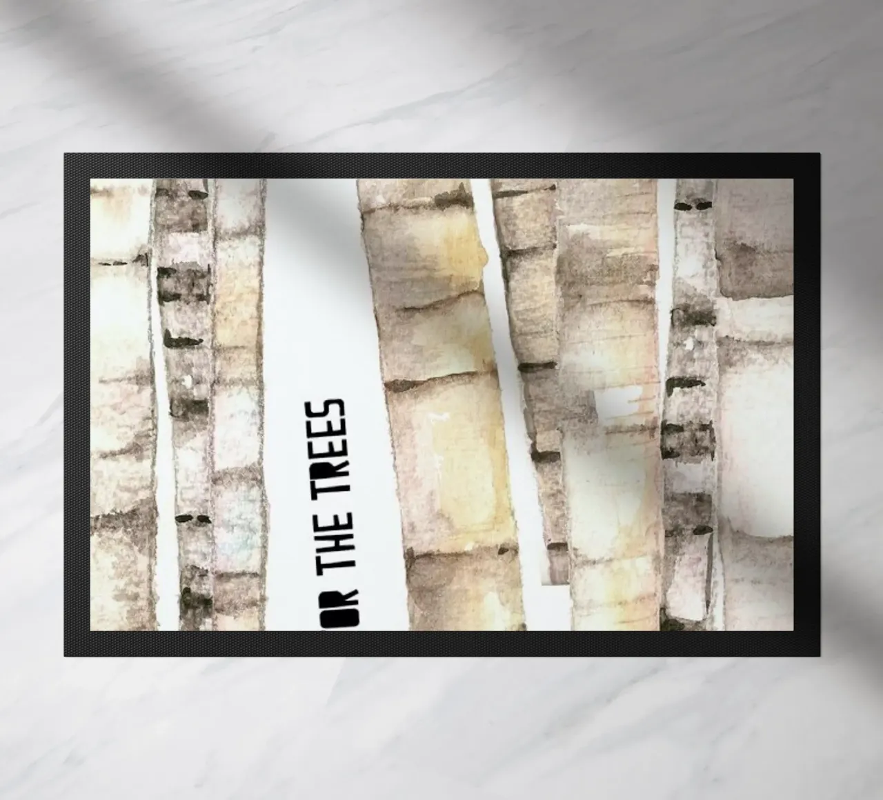 Trees Fußmatte von Trabolt Design