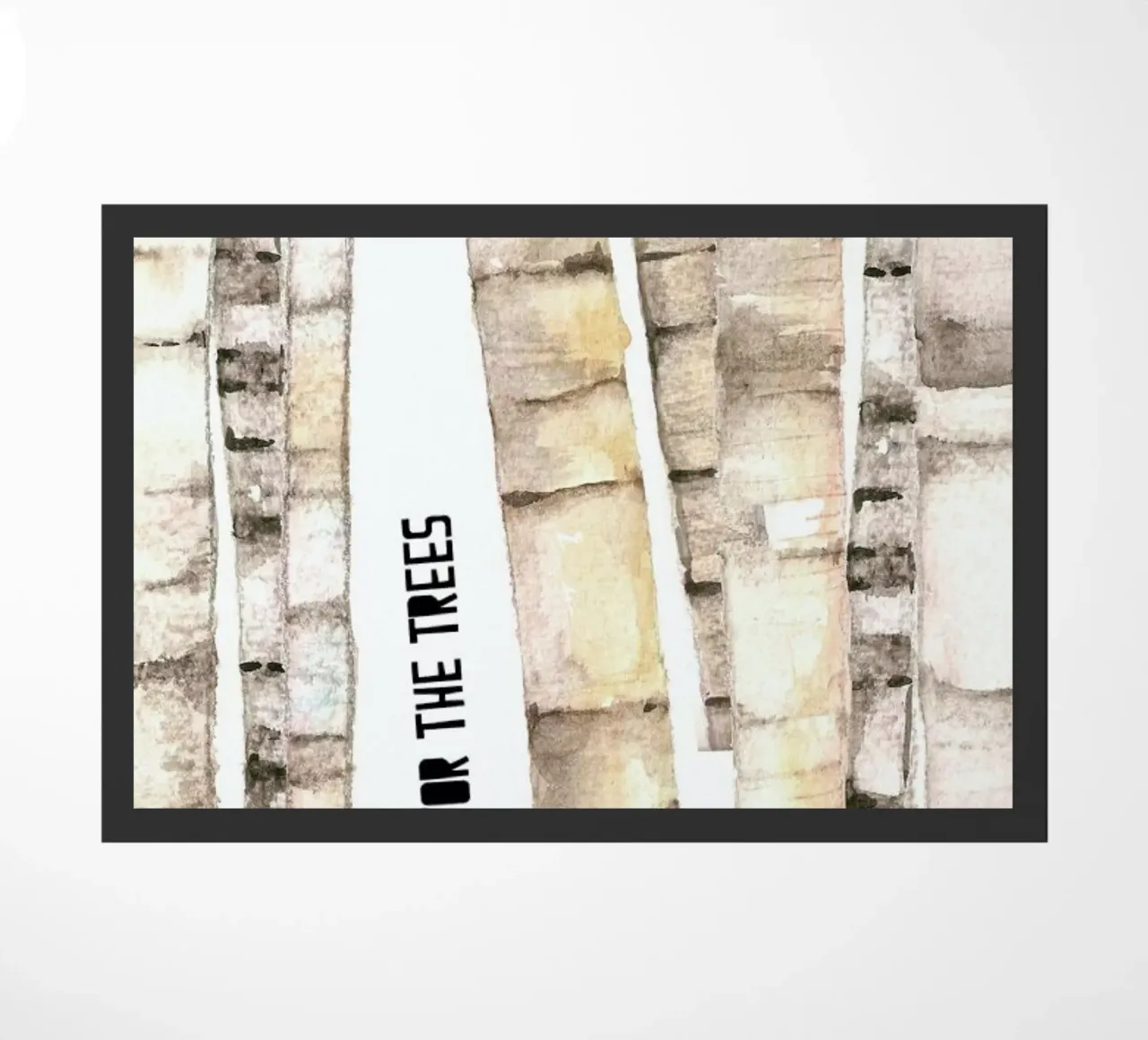 Trees Fußmatte von Trabolt Design