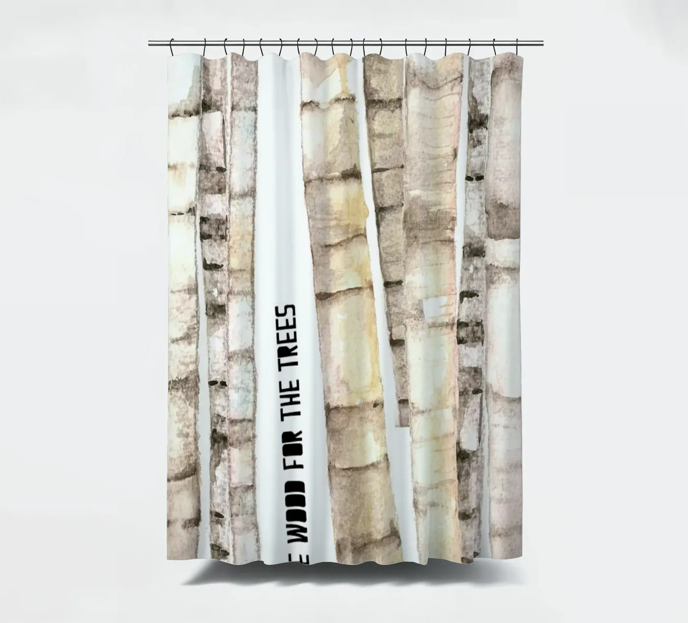 Trees douchegordijn van Trabolt Design