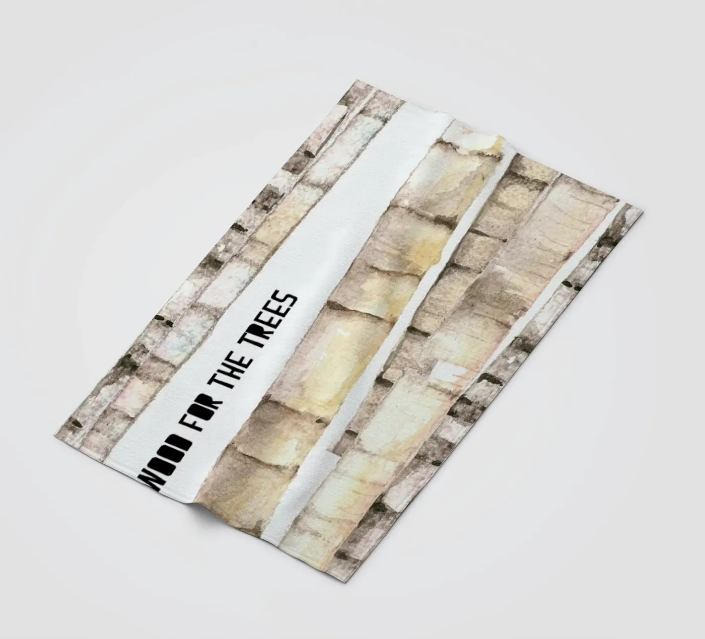 Trees plaid polaire de Trabolt Design