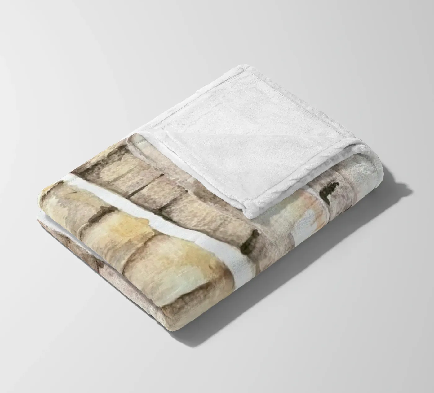 Trees plaid polaire de Trabolt Design