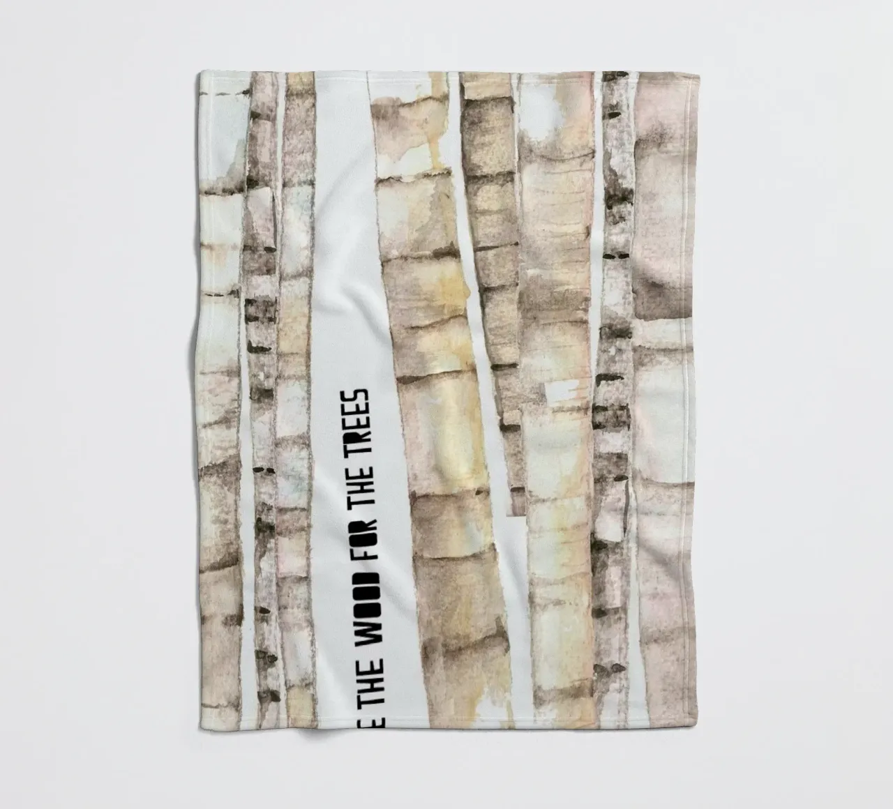 Trees coperta in pile da Trabolt Design