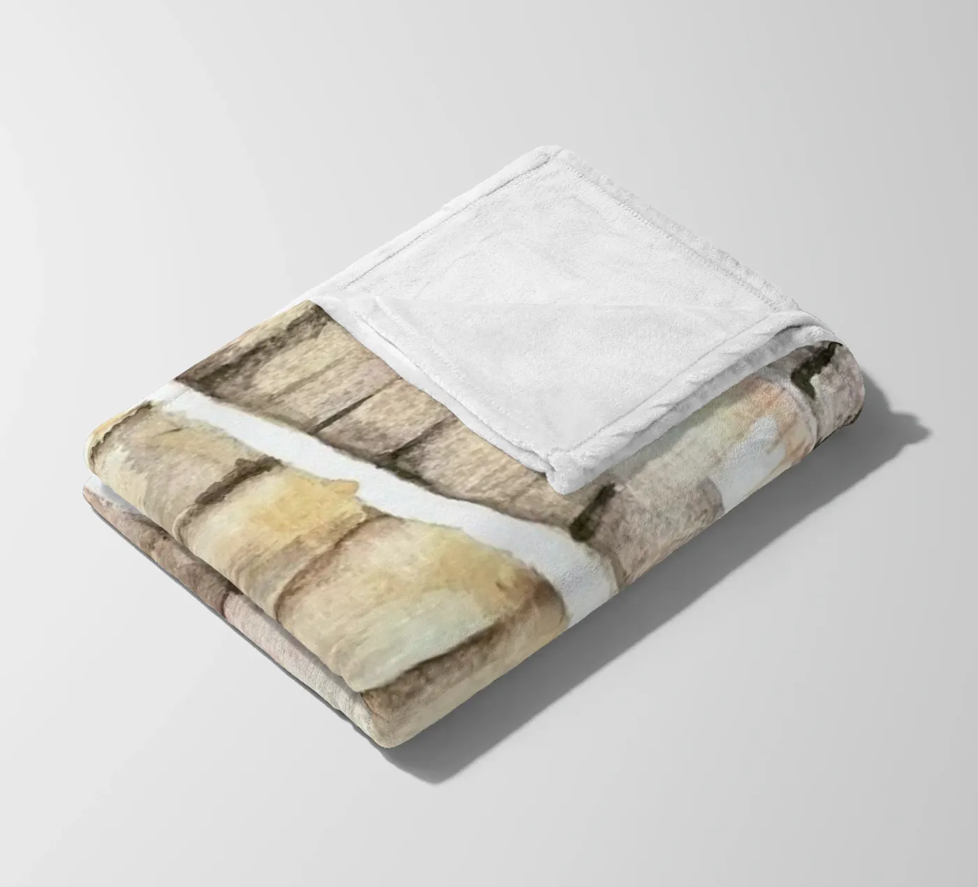 Trees plaid polaire de Trabolt Design