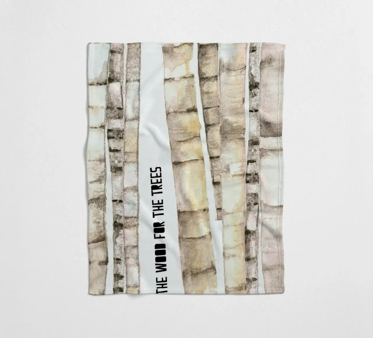 Trees Fleecedecke von Trabolt Design