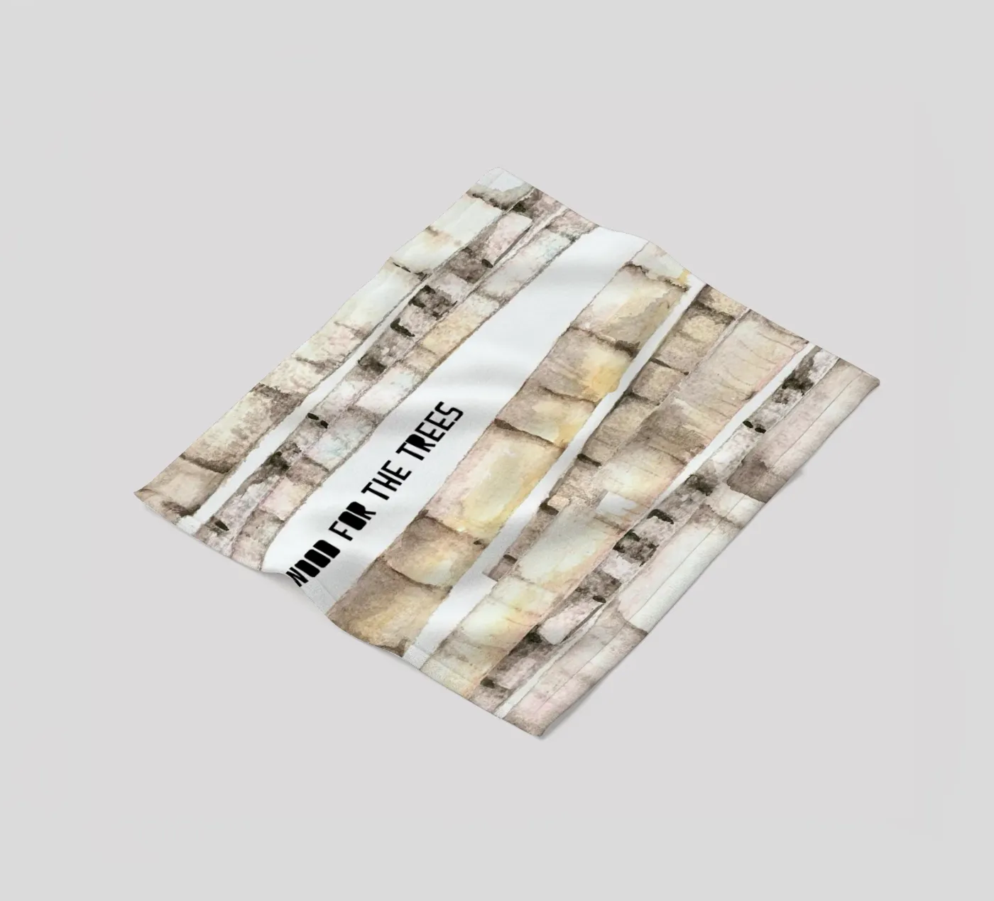 Trees plaid polaire de Trabolt Design