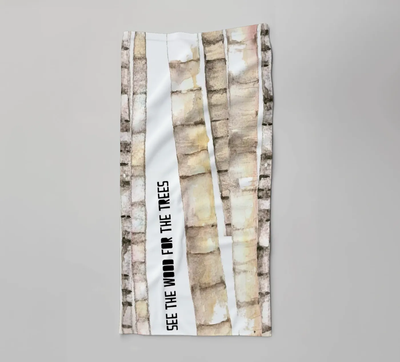 Trees asciugamano da bagno da Trabolt Design