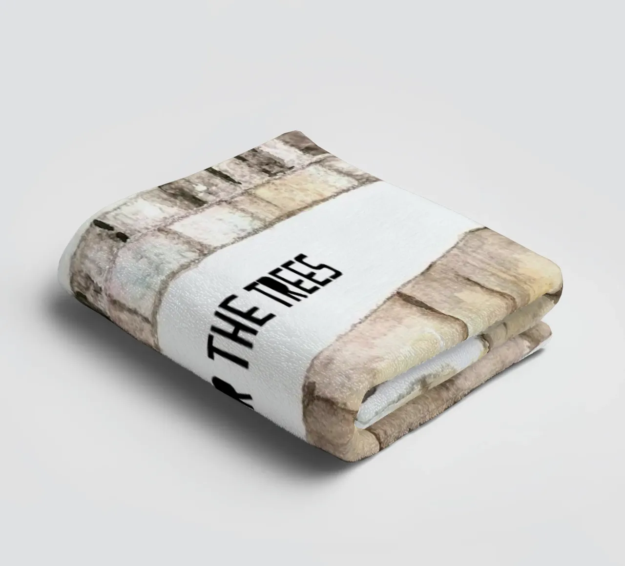 Trees badhanddoek van Trabolt Design