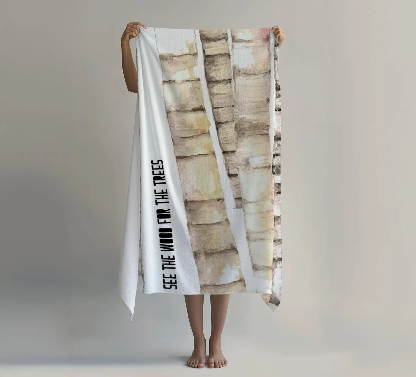 Trees serviette de plage de Trabolt Design