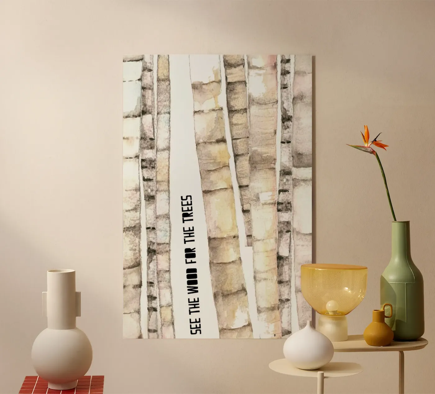 Trees Acryl-Glas von Trabolt Design