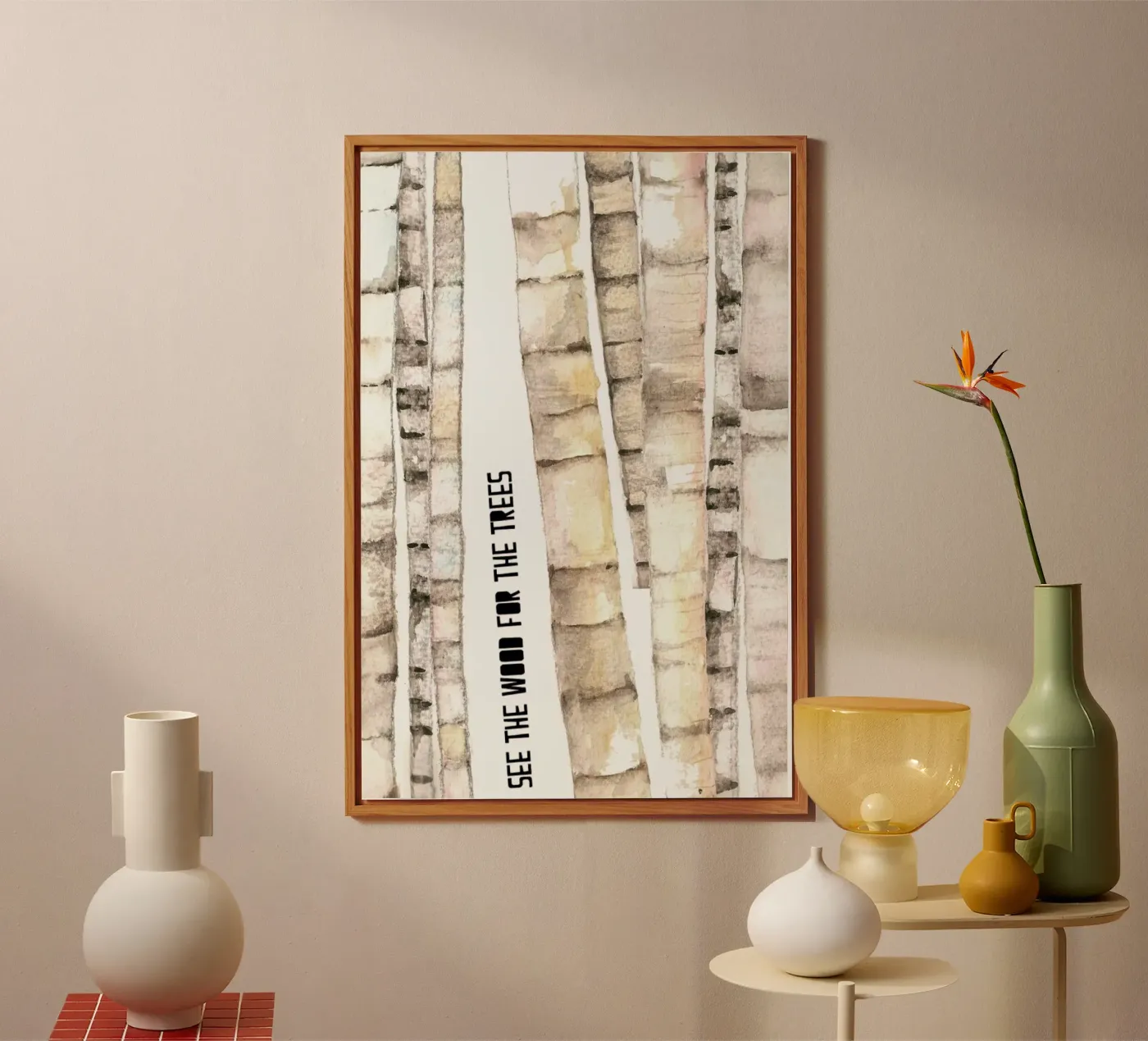 Trees panneau forex de Trabolt Design