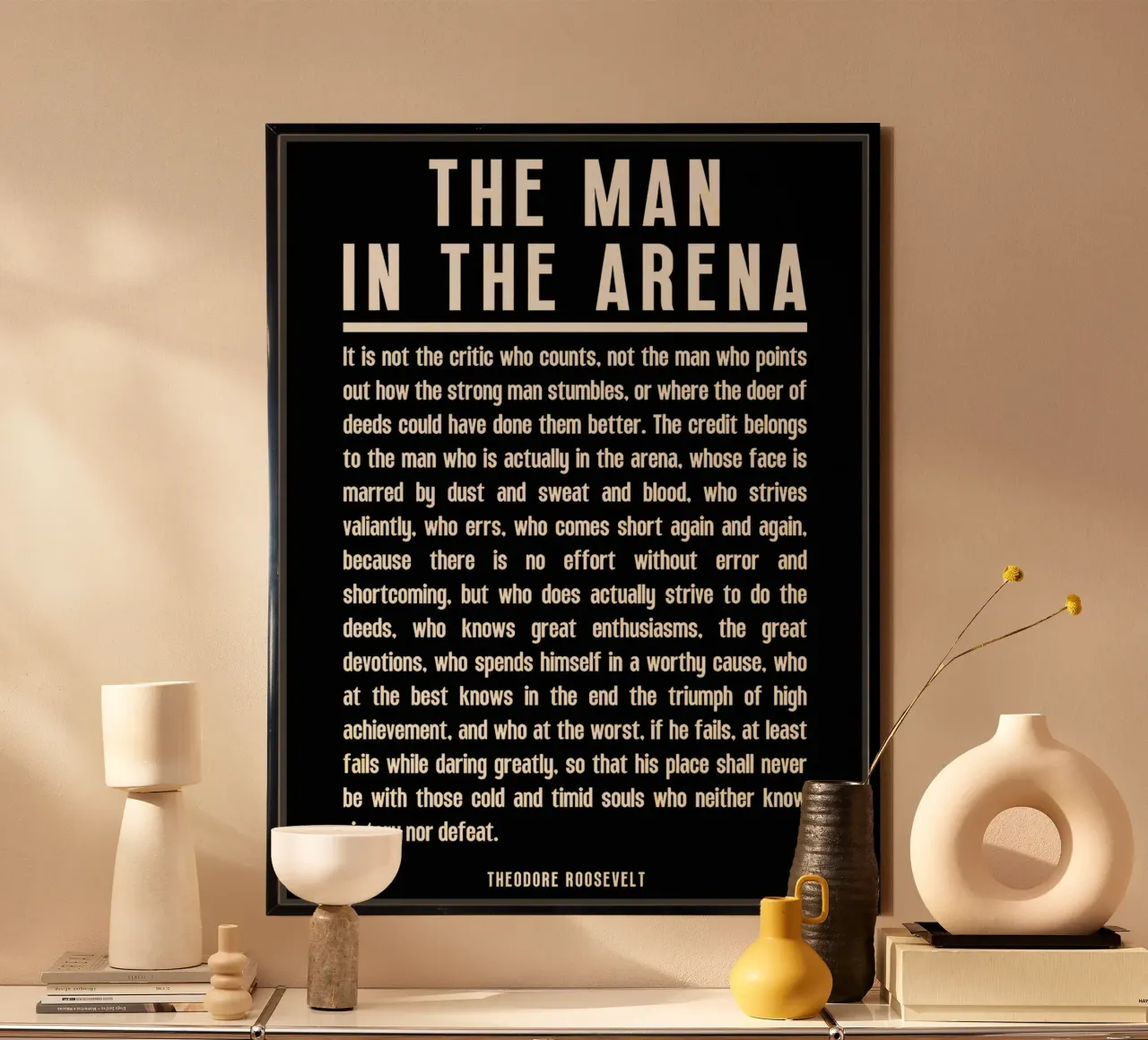 Der Mann in der Arena Hahnemühle von Ashley Studio