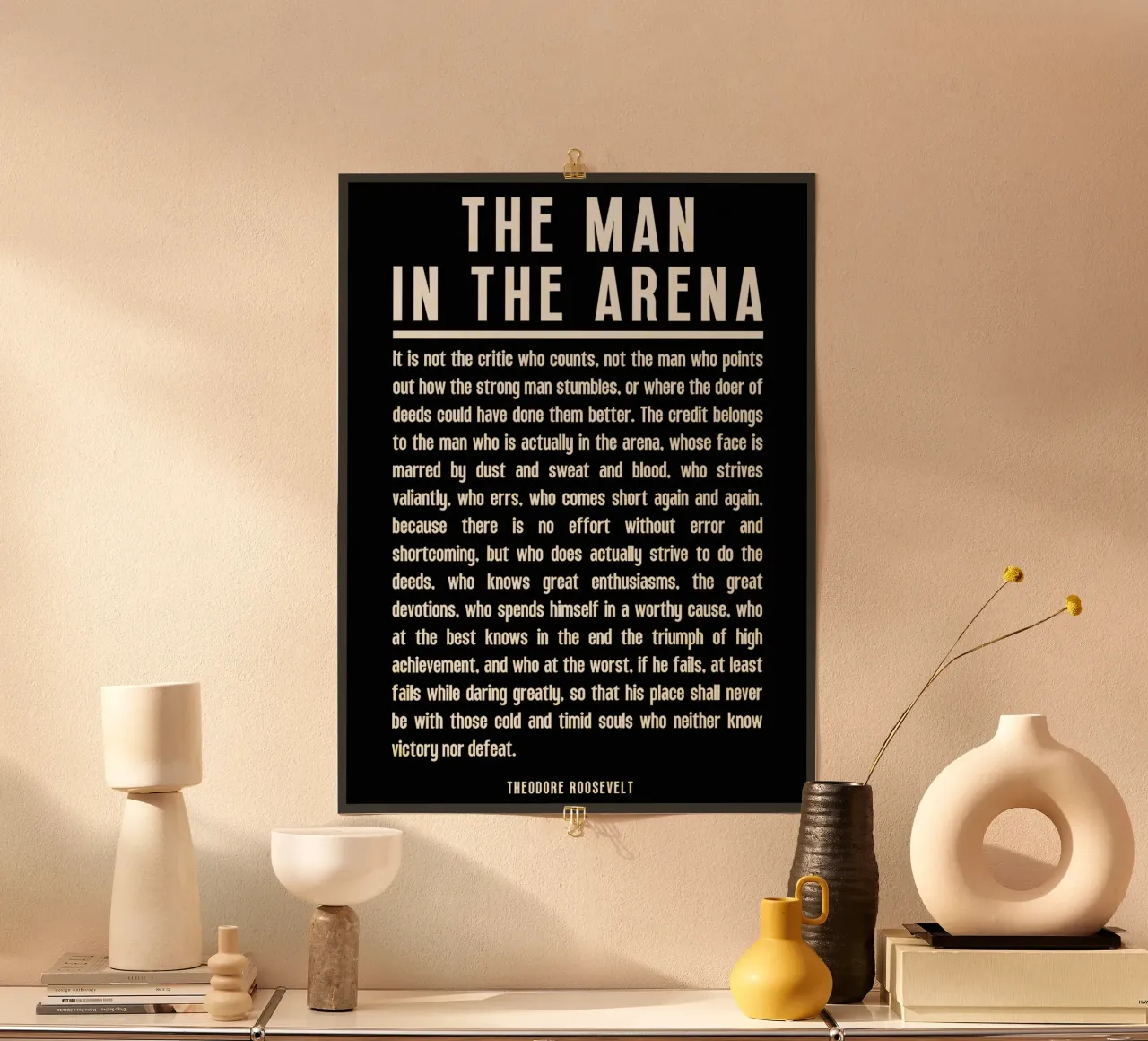Der Mann in der Arena Hahnemühle von Ashley Studio